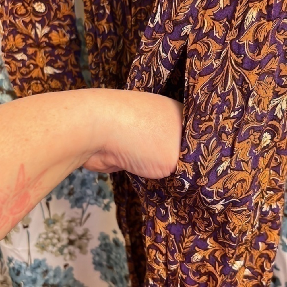 Vintage design long sleeve dress with detail halloween costume - Picture 8 of 8